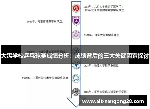 大禹学校乒乓球赛成绩分析：成绩背后的三大关键因素探讨