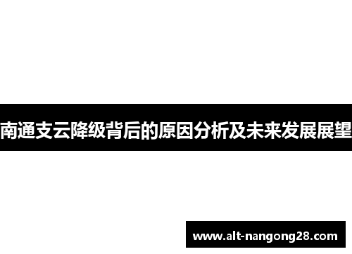 南通支云降级背后的原因分析及未来发展展望